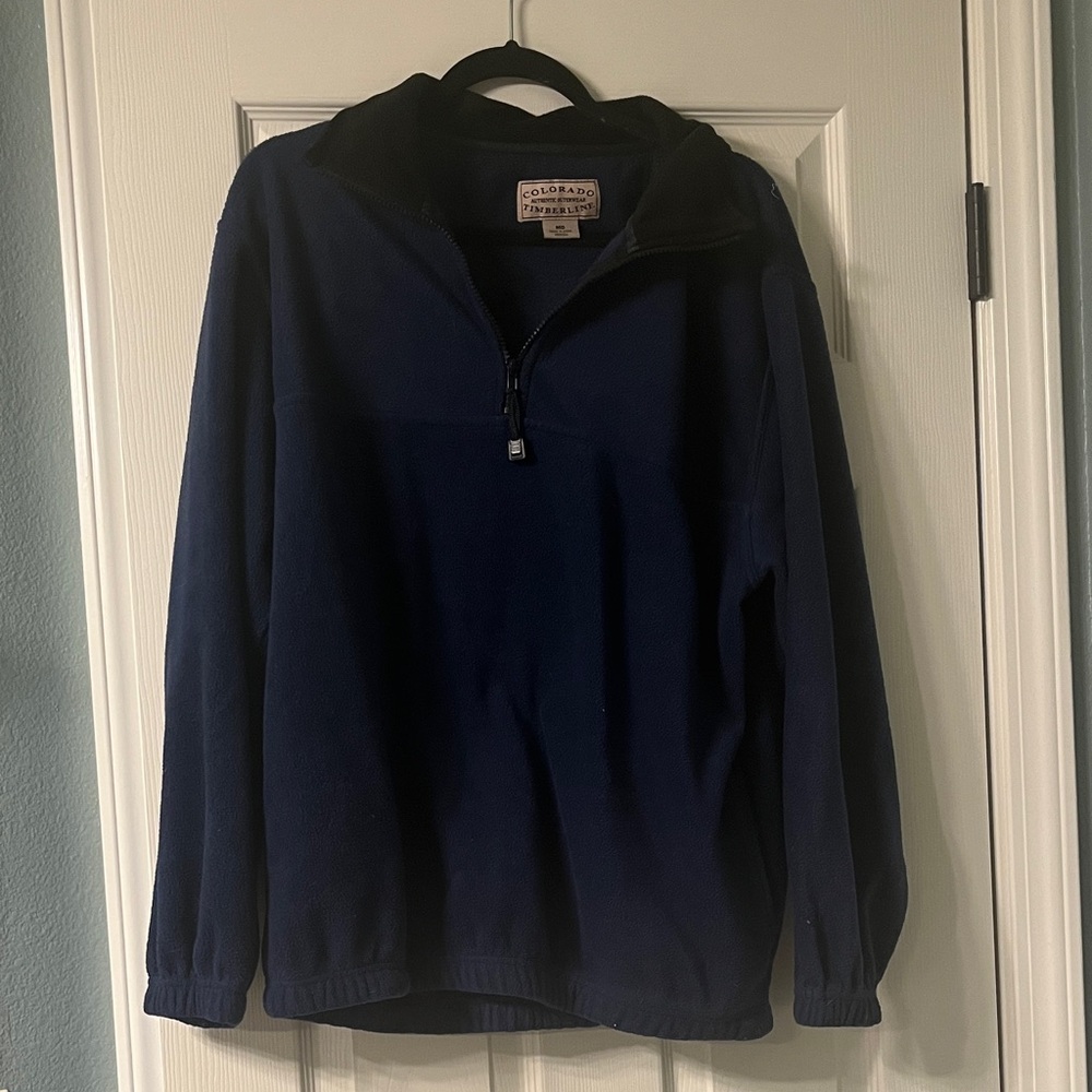 Navy blue Mens Colorado Timberline sweatshirt M.